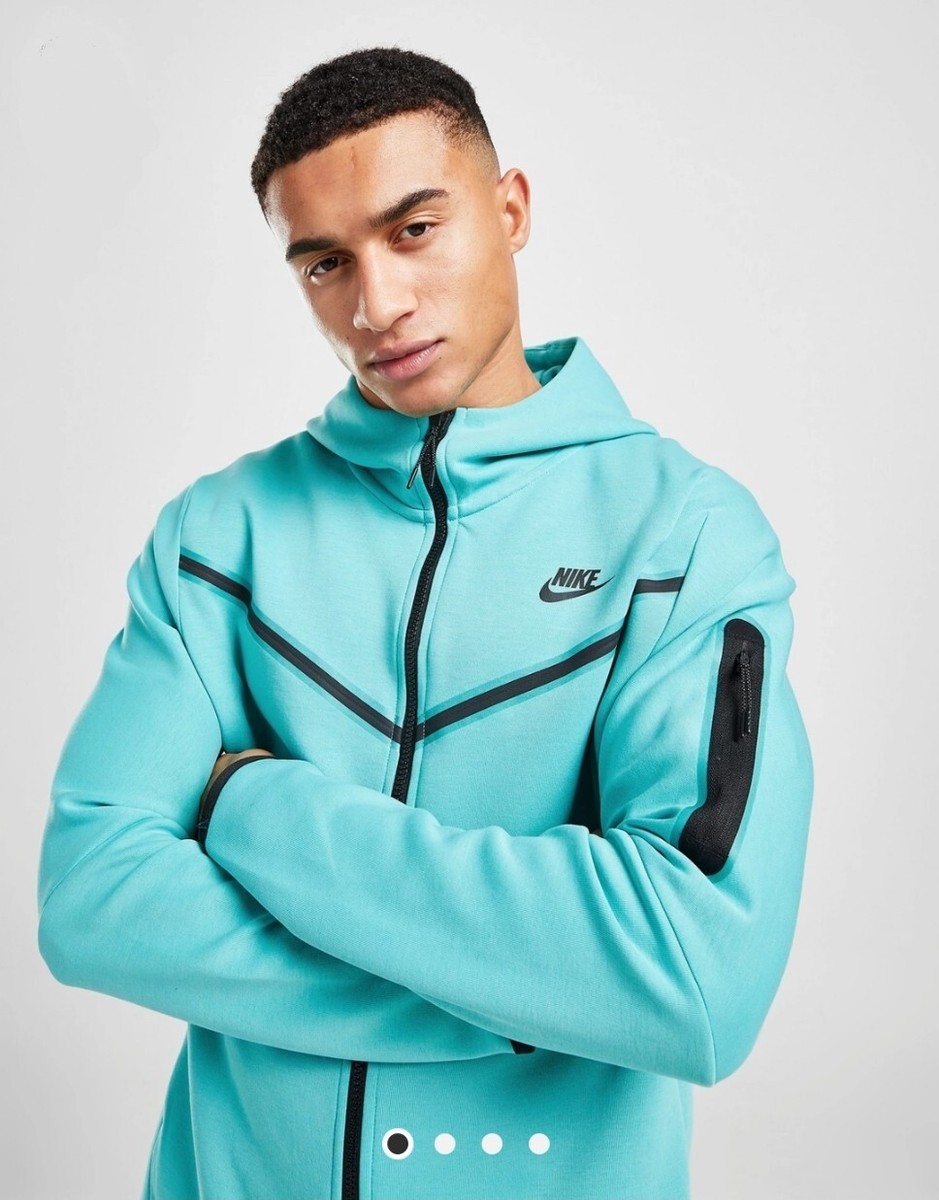 NIKE TECH FLEECE TEAL TRACKSUIT MENS SIZE XS/S/M/L | eBay