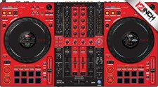 Pioneer DDJ-FLX10 Skin Red black