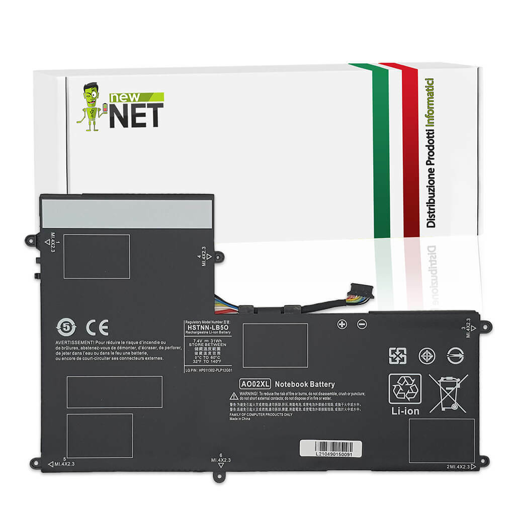 Batteria Lunga Durata HP 728250-421 7.4V HSTNN-C78C HSTNN-C75C
