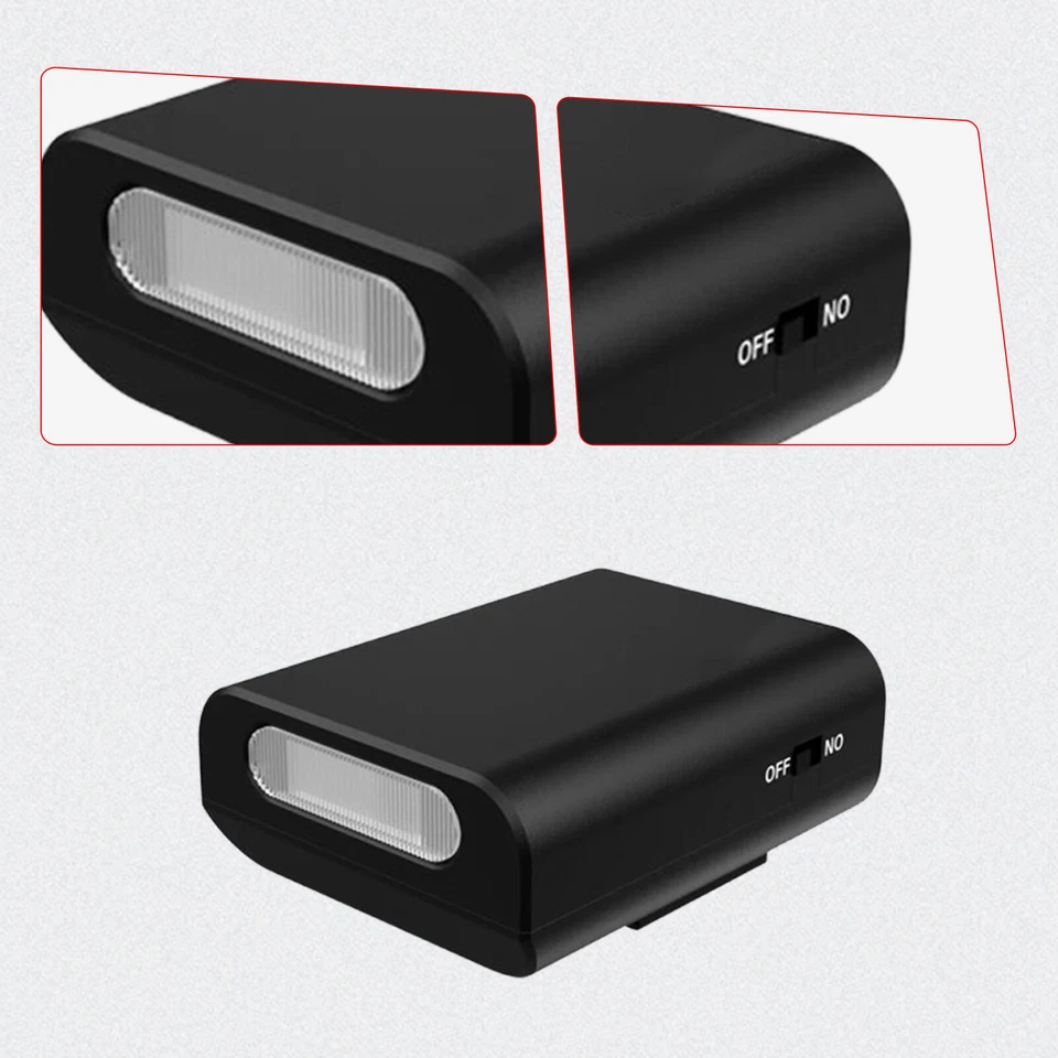 Mini flash de laboratorio reflectante estuche metálico cámara digital/película BK/SR US Foto 4 de 4