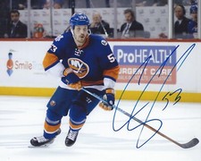 Casey Cizikas Signed 8x10 Photo New York Islanders Autographed COA