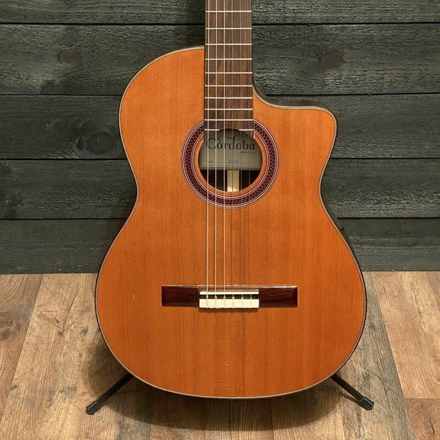 Cordoba C7ce CD Classical Nylon Acousticelectric Guitar Natural for