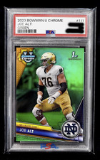 2023 Bowman U Chrome Joe Alt (RC) Rookie Card - Green  #ed 34/99 - PSA 9