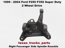 F81a-3105-bg 99 To 04 F250 2 Wd Front Steering Knuckle Spindle Right Passenger