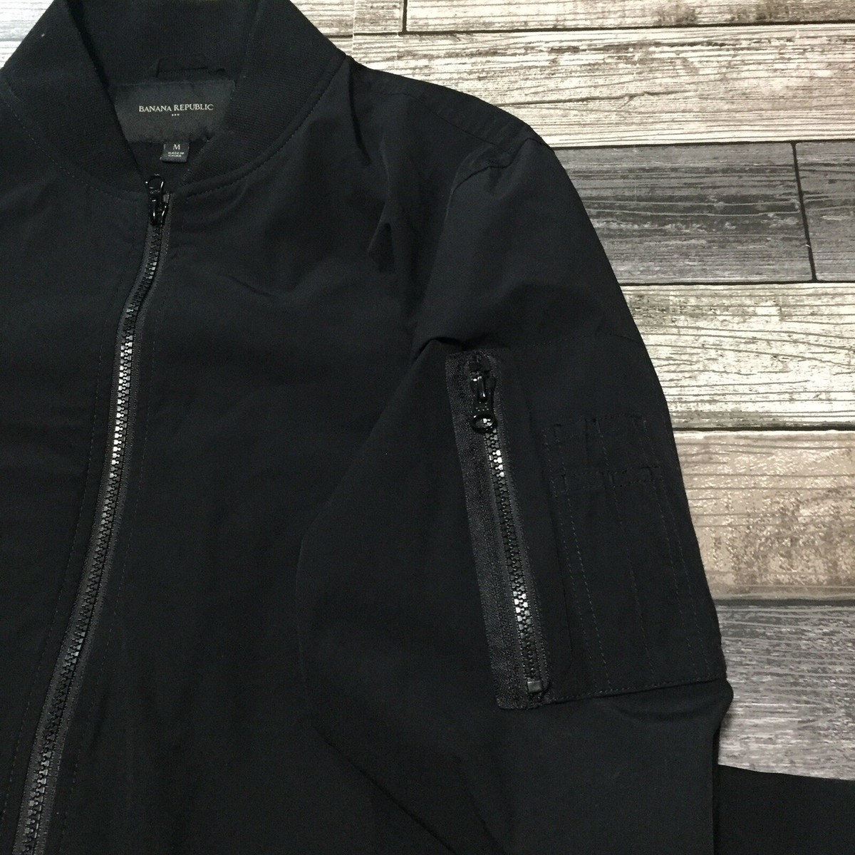 ジャケット・アウター 00s BANANA REPUBLIC wool blouson BLK M $_12.JPG?set_id=880000500F