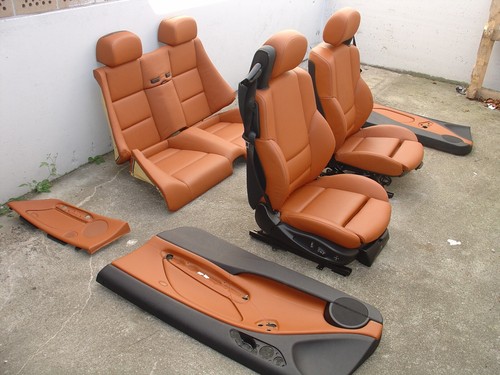 Inkl. UMBAU BMW E46 M3 Cabrio Nappa Zimt Lederausstattung Sitze Ausstattung