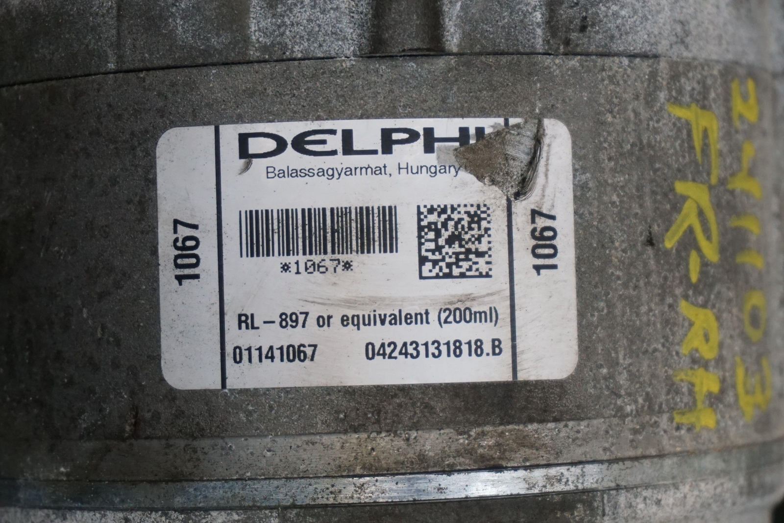 AC Air Conditioning Compressor Assembly OEM 1141067 Ferrari California 2012-14