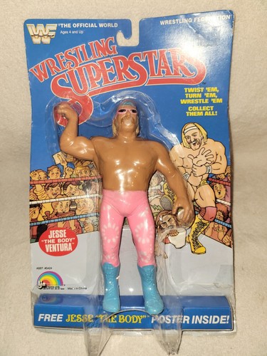 VINTAGE JESSE VENTURA 1985 LJN WWF WWE 8