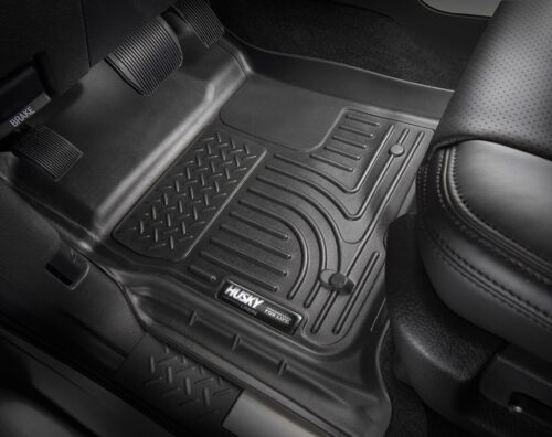 Black Husky Liners WeatherBeater Floor Mats - 2010-2015 Chevrolet Camaro - 2 Row - Bild 2 von 9