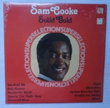 SAM COOKE SOLID GOLD SUPER SELECTION RCA IMPORT CANADIAN LP #SL-4002 