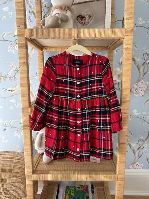 Joules Baby Girl Plaid Red Dress Size 18-24 Months (runs Large) Christmas  Dress | eBay