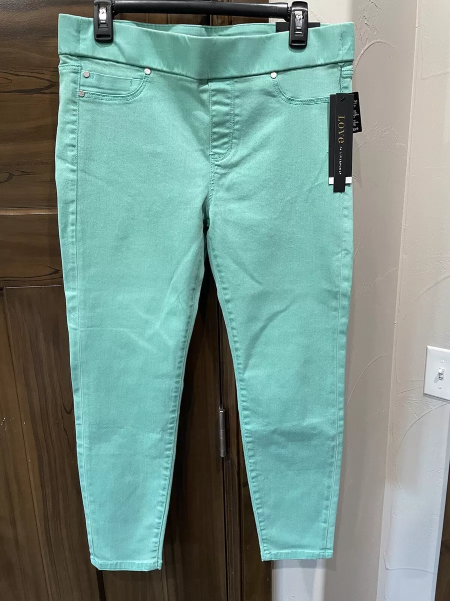 NWT Liverpool Jeans Elizabeth Super Skinny Jean Denim Legging Mint