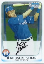 Jurickson Profar Rookie Card and Prospect Card Guide 24