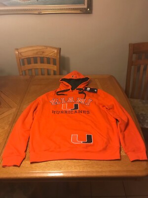 University of Miami Hurricanes Sweater Ray Lewis Hoodie UM The