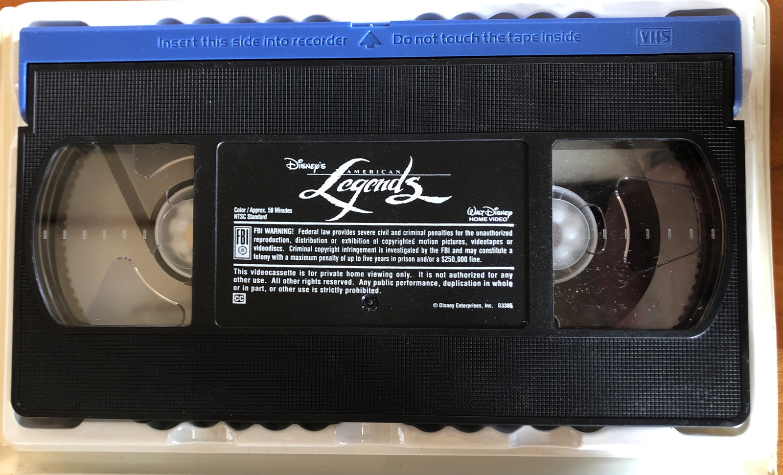 Disneys American Legends (VHS, 2002) Paul Bunyan Appleseed John Henry ...