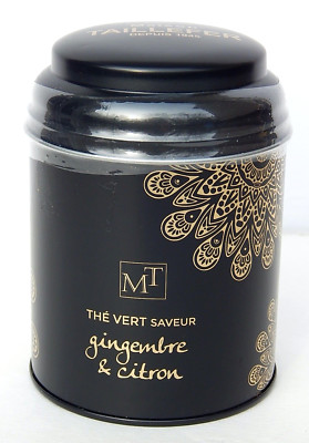 MAISON TAILLEFER THE VERT SAVEUR France FLAVORED LOOSE GREEN TEA Tin Tea 100g