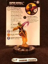 SUPER SKRULL - 058 - SUPER RARE - Fantastic Four Heroclix Set 58