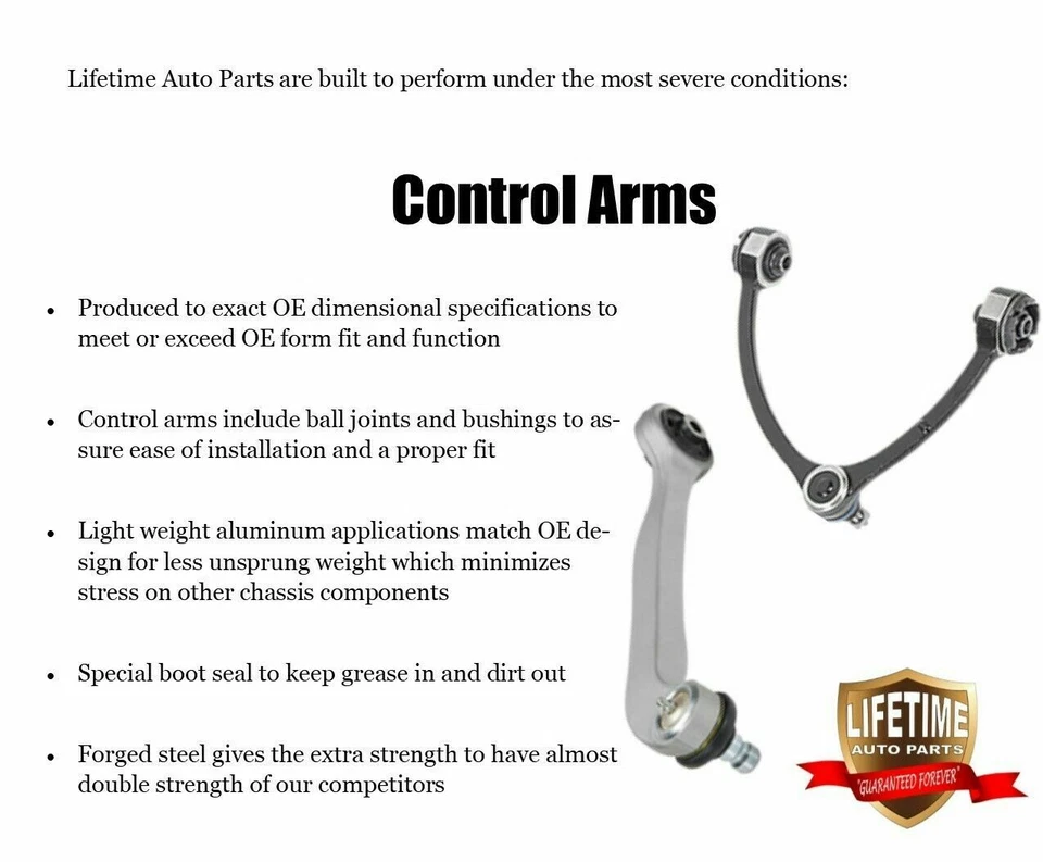 Kit de brazo loca Pitman de rótula de por vida 93 95 Chevrolet GMC K1500 4x4 Foto 4 de 4