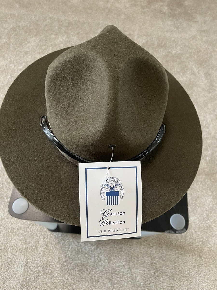 Genuine US military Garrison Collection Drill Sergeants Hat Brand New M=  57cm