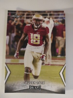 Trading Card Football NFL Auden Tate Cincinnati Bengals 2018 Leaf