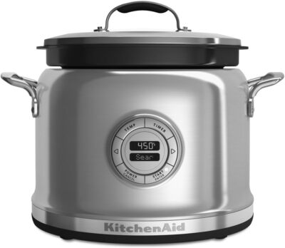 KitchenAid KMC4241SS 4 Quart Multi-Cooker w/ Digital Display, Stainless Steel