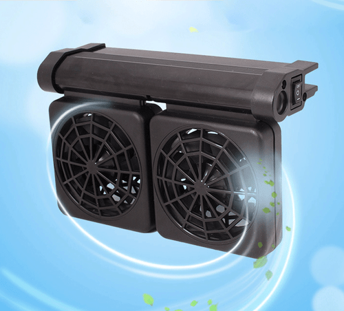 Aquarium Lüfter Aquarium Kühler Temperaturregler 1/2 Lüfter - Bild 2 von 4