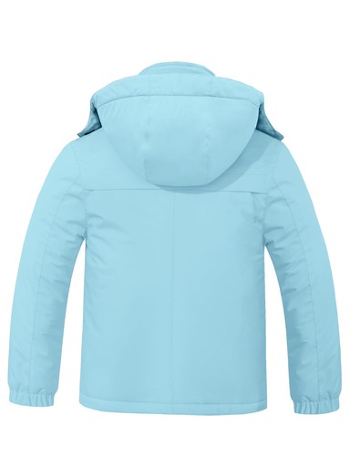 ZSHOW Girls' Waterproof Ski Jacket Warm Winter Coat Thicken Quilted Snow Coat - Picture 21 of 54