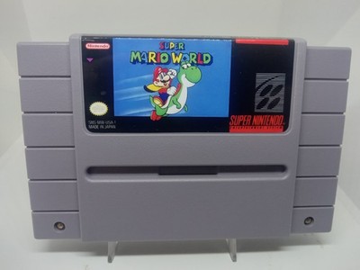 Super Mario World (Super Nintendo SNES) Reconditioned! Authentic!