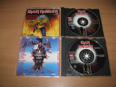 IRON MAIDEN - The First Ten Years (1990 EMI 10 CDs SINGLES