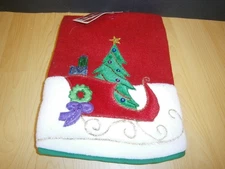 Northlight Mini Tree Skirt  Christmas 20" Sleigh and Tree