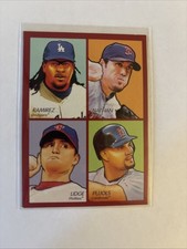 2009 Upper Deck Goudey - 4-In-1 Albert Pujols, Manny Ramirez, Joe Nathan #35-88