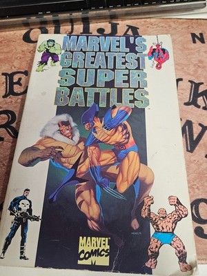 Marvel Greatest Super Battles grahic novel First Print Paperback 1994