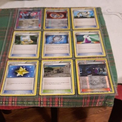 Pokémon TCG 9 Card Lot Trainer Revive, Ruins of Alph, Old Rod, Holon Circle