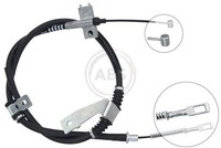 A.B.S. K10397 Handbremsseil Seilzug Bremsseil Hinten Links FüR Ssangyong