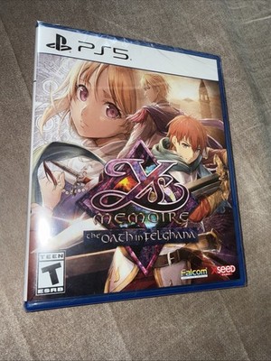 XSEED Ys Memoire: The Oath in Felghana PS5 Action & Adventure NEW + SEALED