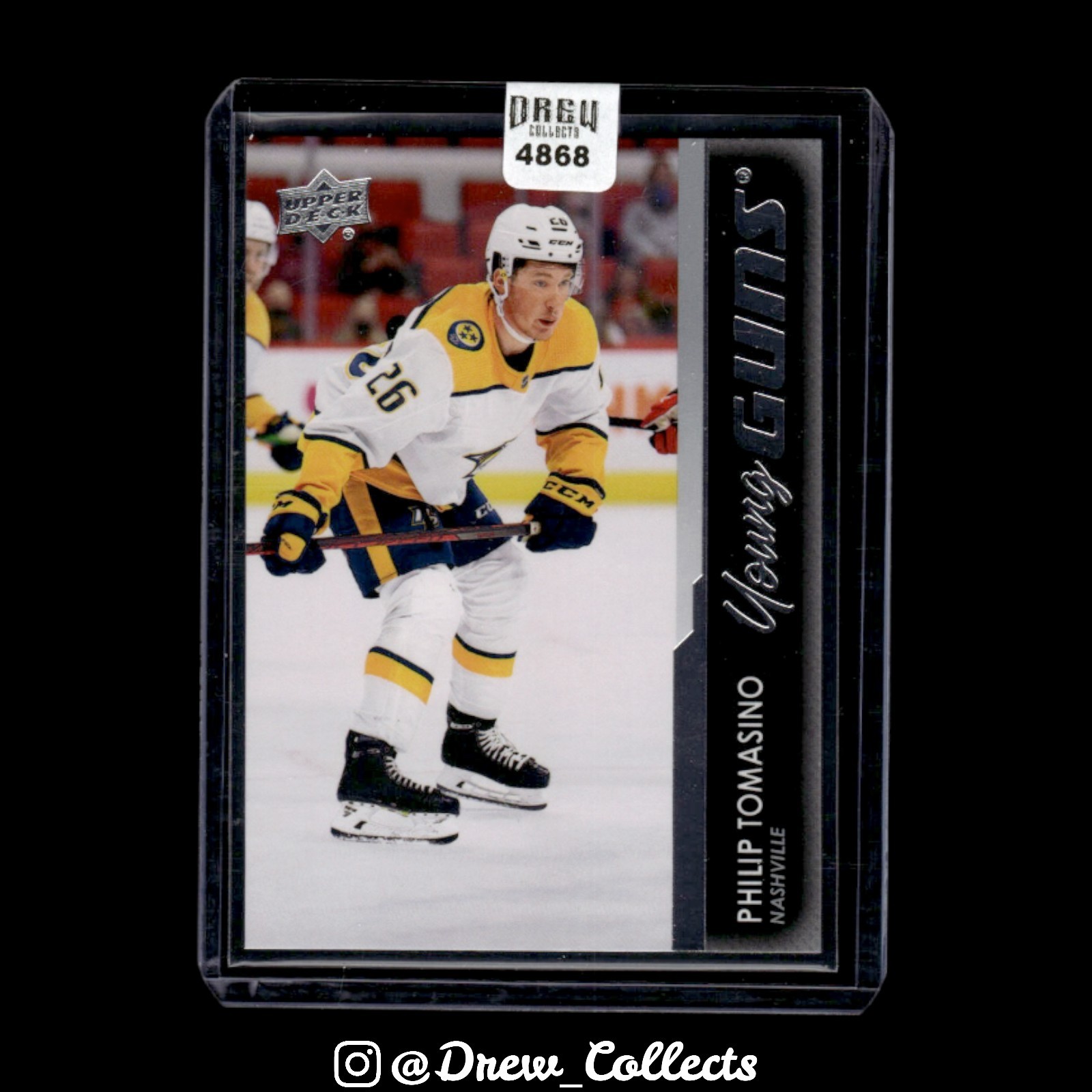 2021-22 Upper Deck #454 Philip Tomasino Nashville Predators Young Guns