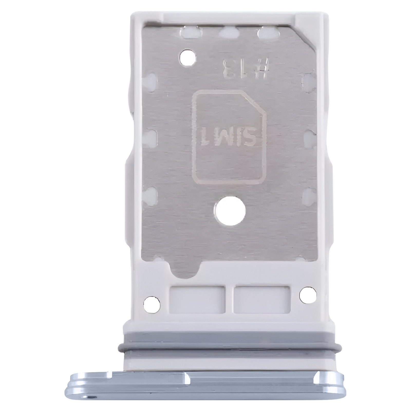 Support Carte SIM pour S24 Plus Réparation Tiroir Double Nano SIM Bleu