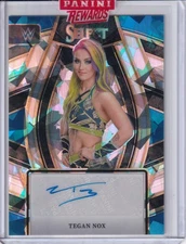 TEGAN KNOX - 2024 Panini Select WWE - Signature Selections Ice Prizm #SL-TGN