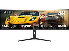 49" Super Ultra Wide 32:9 DQHD 5120 x 1440 144Hz 1ms 3800R Curved Gaming Monitor