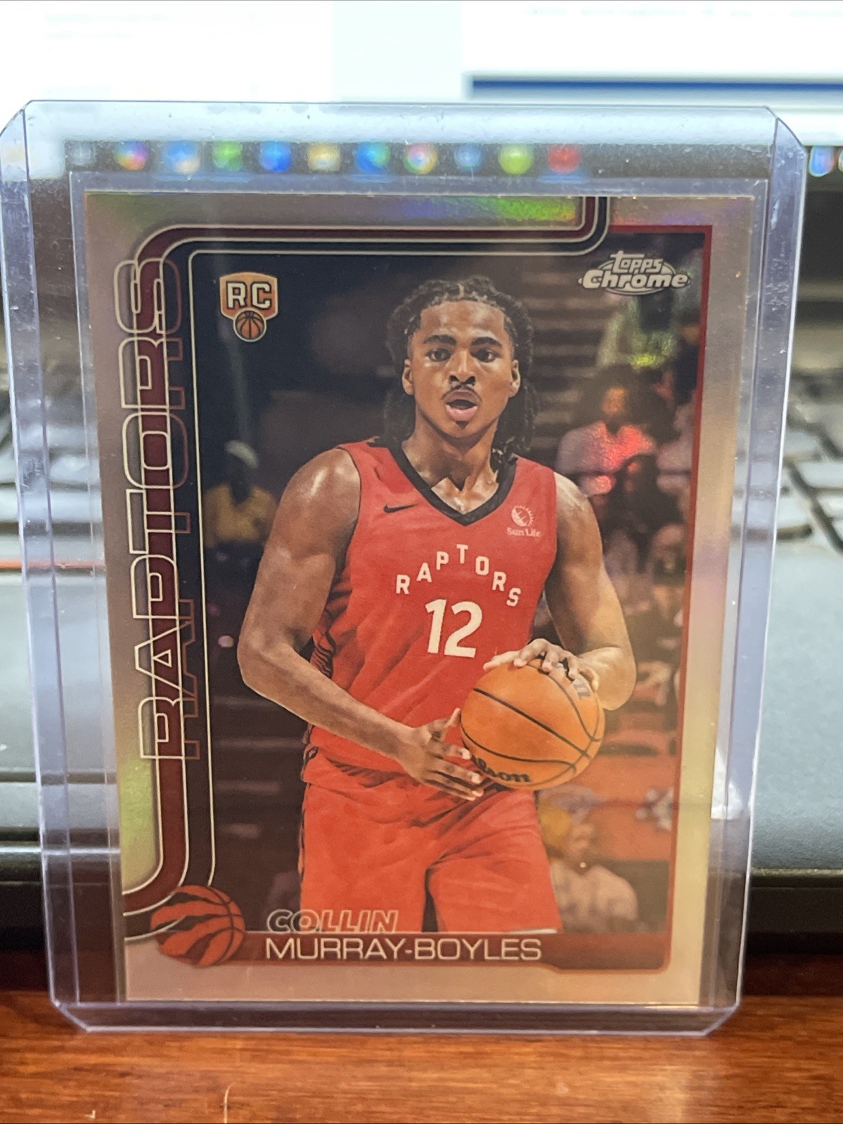 Collin Murray-Boyles Rookie Card RC 2025-26 Topps Chrome Refractor #259