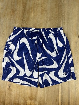 Nike Mens NSW City Edition Woven Flow Swoosh Shorts Royal Blue CT0811-455 2017 M