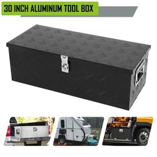 30 Tool Box Aluminum Stripes Truck Bed Storage Organizer For Pickup Rv Trailer