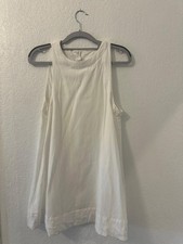 NWOT - MARBLE White A-Line Shift Dress
