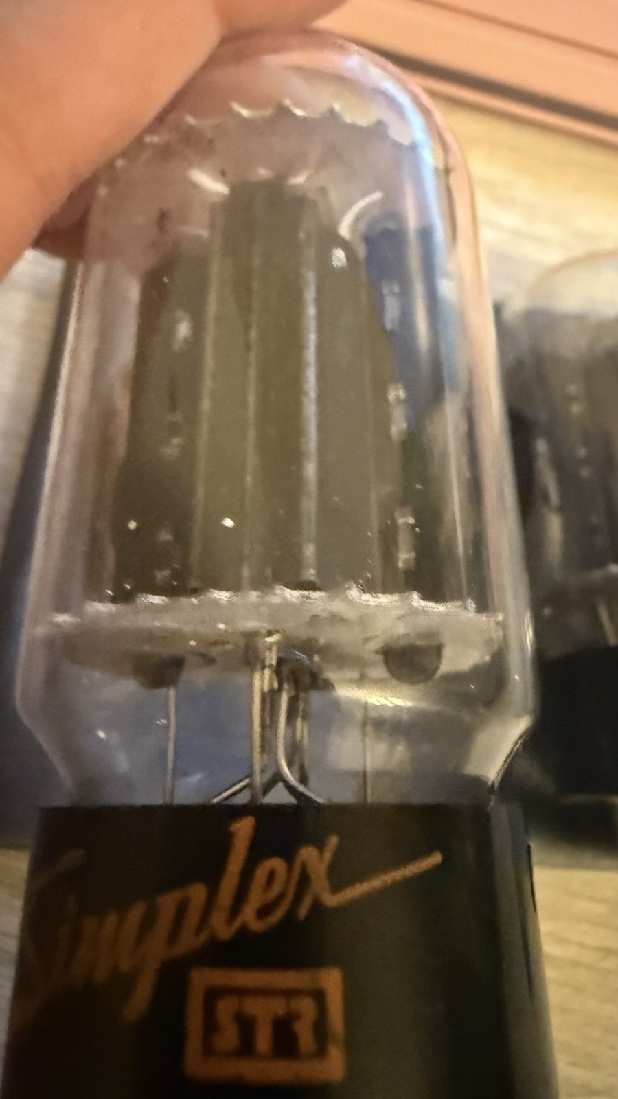 Premium Matched Pair Coveted Black Plates 6L6 GC STR Power Tubes Side D Getter