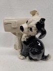 8 1/2" BLACK/WHITE DOG BY MAILBOX BY ROYAL COPLEY, ROYAL WINDSOR, SPAULDING — photo 1