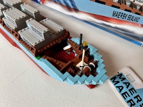 LEGO 10152 2005 Edition Maersk Sealand W/ Box & Instructions VINTAGE RARE