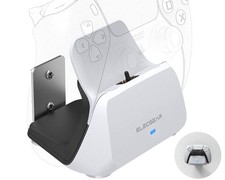 Solo Charging Dock for PS5 Controller, Wall Mount and Desktop Dual Purposes U...