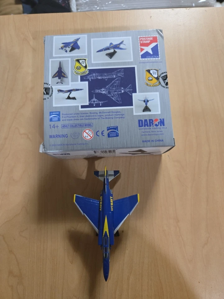 Почтовая марка Daron PS5384-5 1/155 F4 Phantom II Blue Angels - Изображение 2 из 4