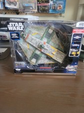 Star Wars Micro Galaxy Squadron GHOST Rebels Light & Sounds w 4 Mini Figures