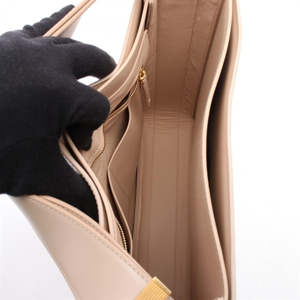 Bottega Veneta Marie Shoulder Bag Leather Pink Women Used Authentic thumbnail 3